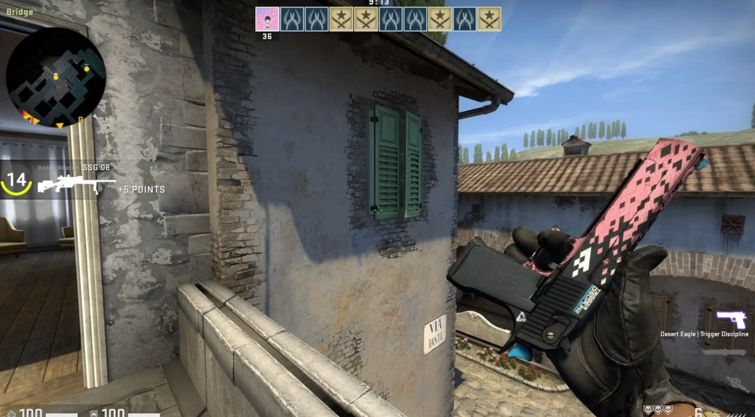 Desert Eagle Trigger Discipline cs2